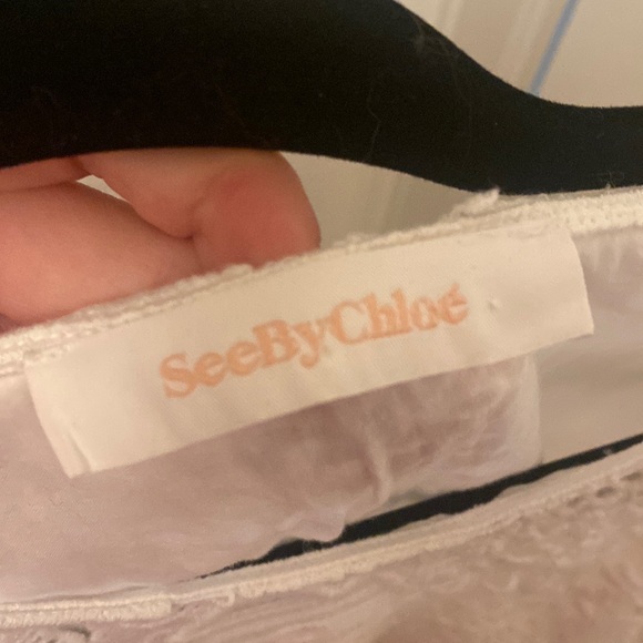 See by Chloe Cloud Dancer dress - size 38 (medium) - Picture 2 of 7